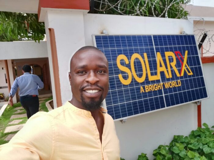 Visiting a client in Mali